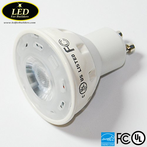 LED for Builders | Quality GreenLux GU10 6 Watt 400 Lumen LED Bulb