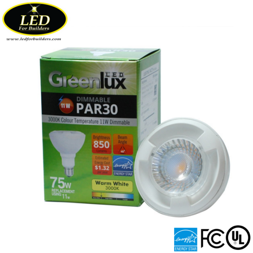 LED for Builders - GreenLux PAR30 Package