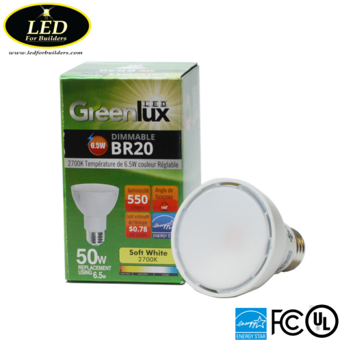 GreenLux BR20 2700K Packaging