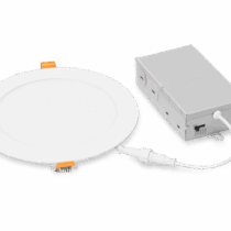 LED 6-inch Slim Round Panel Downlight | 2700K,3000K,3500K,4000K,5000K
