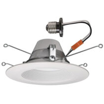 LED Down light | 5-6 inch LED Retrofit Downlight | 10W | 2700K | White Trim