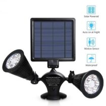 LED Solar Light | 6000K | Black