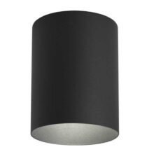 Progress Lighting 5 Inch Cylinder Ceiling Mount Downlight - Black