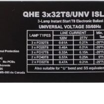 Sylvania 49865 - QHE3X32T8/UNV ISL-SC T8 Fluorescent Ballast