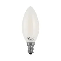Vintage LED 40-Watt Equivalent B10 Filament Lamp E12 Candelabra Frosted Glass Dimmable